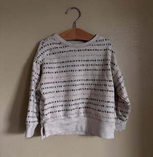 Easy Peasy Toddler Moon Phase Print Sweatshirt Size 24M